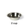 2 Bowl (4" H) - Red Top | Black Walnut Bottom