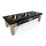 3 Bowl L (7"H) - Black Top | Grey RO Bottom