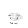 2 Bowl XM (5"H) - White Top | Black Bottom