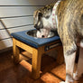 1 Bowl XL (9" H) - Steel Blue Top | White Oak Bottom