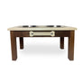 2 Bowl 11” High- Cashmere Top |  Black Walnut Bottom