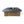 Raised Dog or Cat Bowl Stand - 1 Bowl 3” High - Blue Top | White Oak Bottom