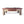 2 Bowl 7" High - Red Top | White Oak Bottom