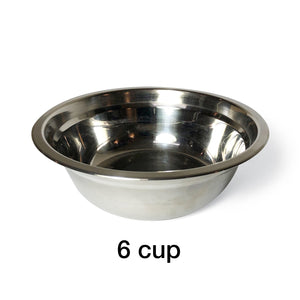 2 Bowl 11” High - Cashmere Top |  Black Walnut Bottom