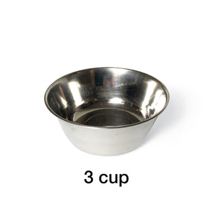 Raised Dog or Cat Bowl Stand - 1 Bowl 5” High - Black Top | White Oak Bottom