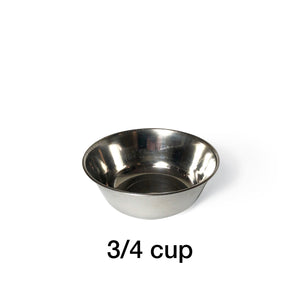 3 Bowl XS (5" H) - Grey Top | Ash Bottom