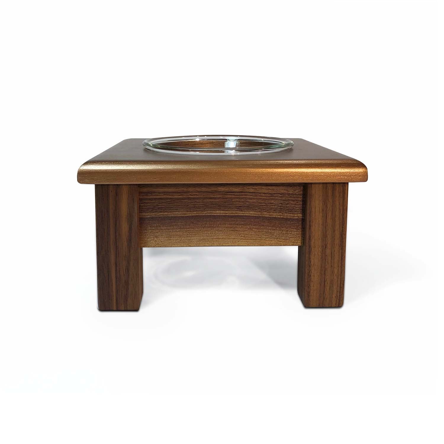 Copper dog bowl stand outlet
