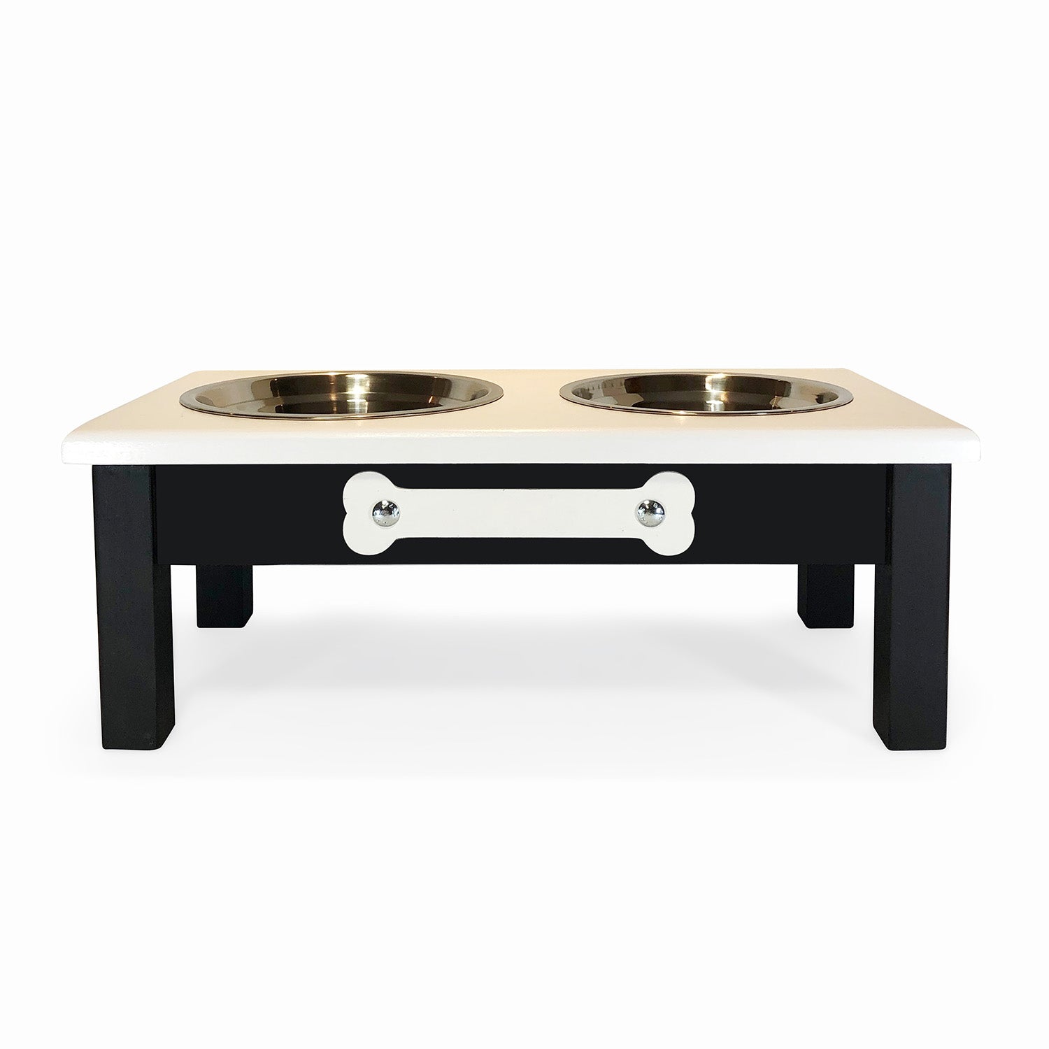 Large X 7 H Dog Bowl Stand Madrock Design Handmade in Toronto