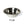 2 Bowl MX (5"H) - Grey Top | Black Walnut Bottom