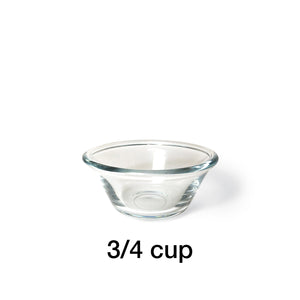 Raised Dog or Cat Bowl Stand - 3 Bowl 3” High - Ivory Top | Black Walnut Bottom